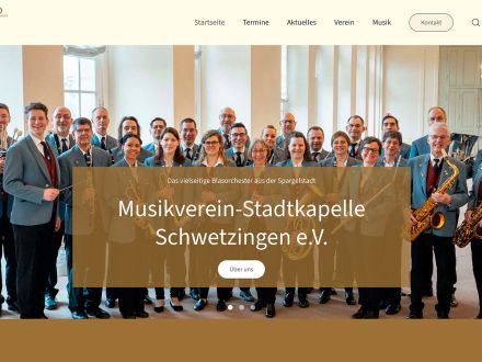 Musikverein-Stadtkapelle Schwetzingen - Webseiten-Relaunch