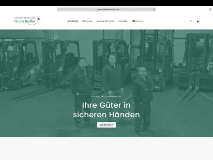 Luftfrachtlogistik aus einer Hand – neue Website für Grüne Radler Air Cargo Handling