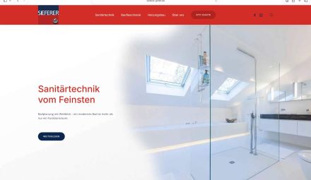 Redesign Internetauftritt der Sieferer GmbH … Moderne Technologien für besseres Ranking
