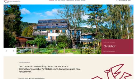 Chraiehof neu erlebbar: Schweizer Sozialprojekt mit neuer Webpräsenz
