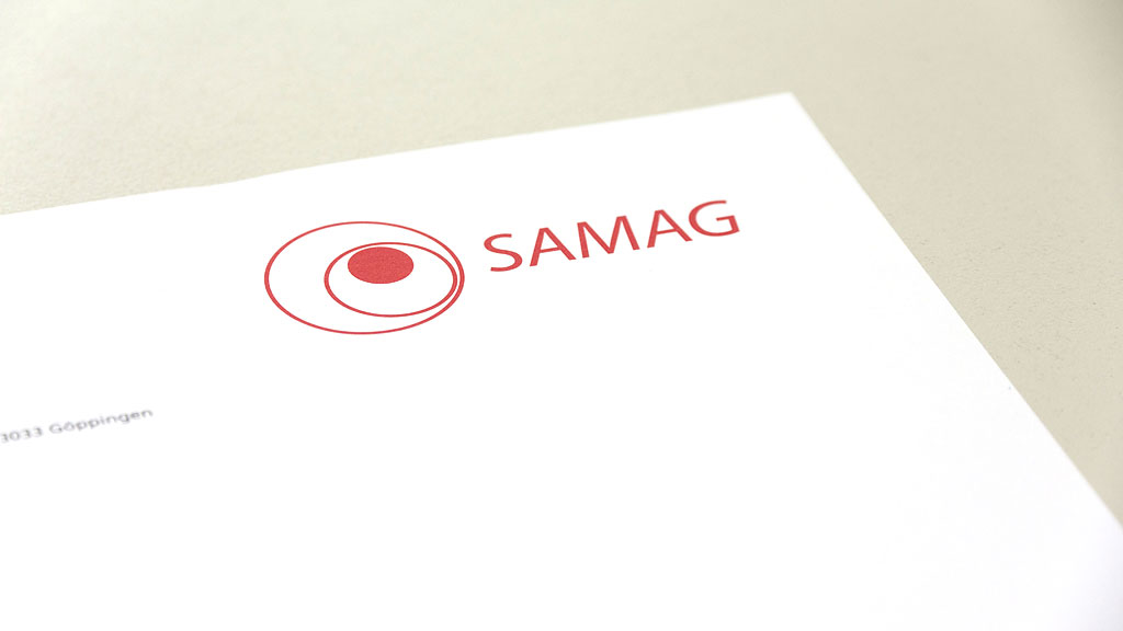 SAMAG Werbeauftritt