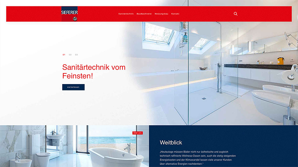 Website vom Feinsten … Internetauftritt der Sieferer GmbH ist online