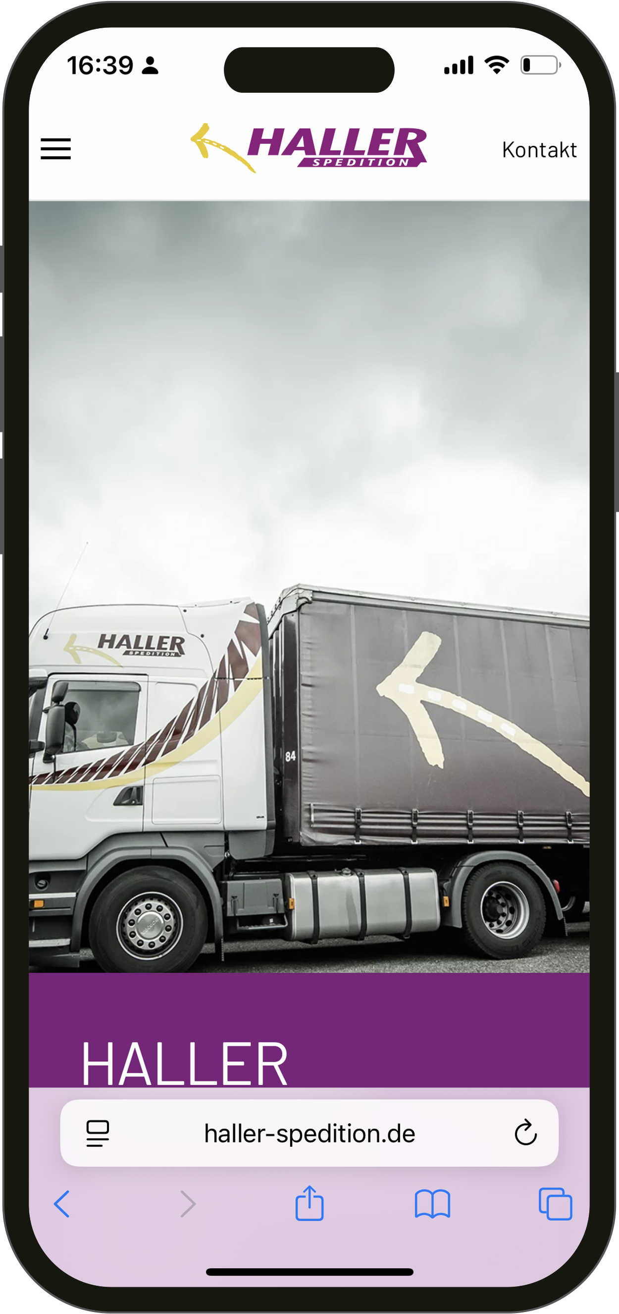 haller spedition mobile