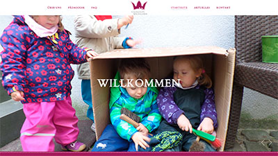 Relaunch Webseite Kinderkrippe Krönchen in Mannheim-Seckenheim